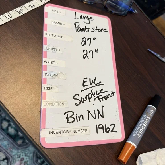 Pants Store Surplice Draped Front Cardigan Top Size Large - Picture 9 of 9